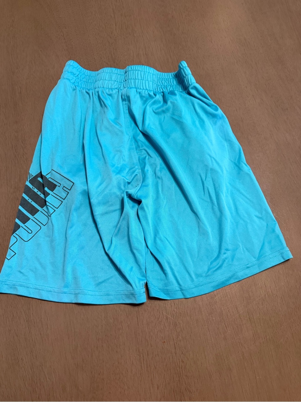 Boy’s Athletic Shorts in Aqua Blue